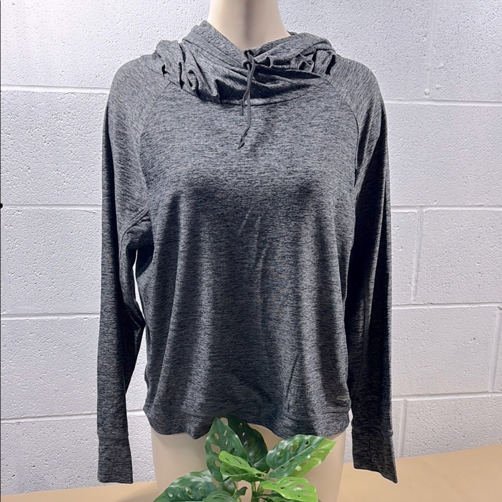 Women's Gray Hoodie Top​​​​